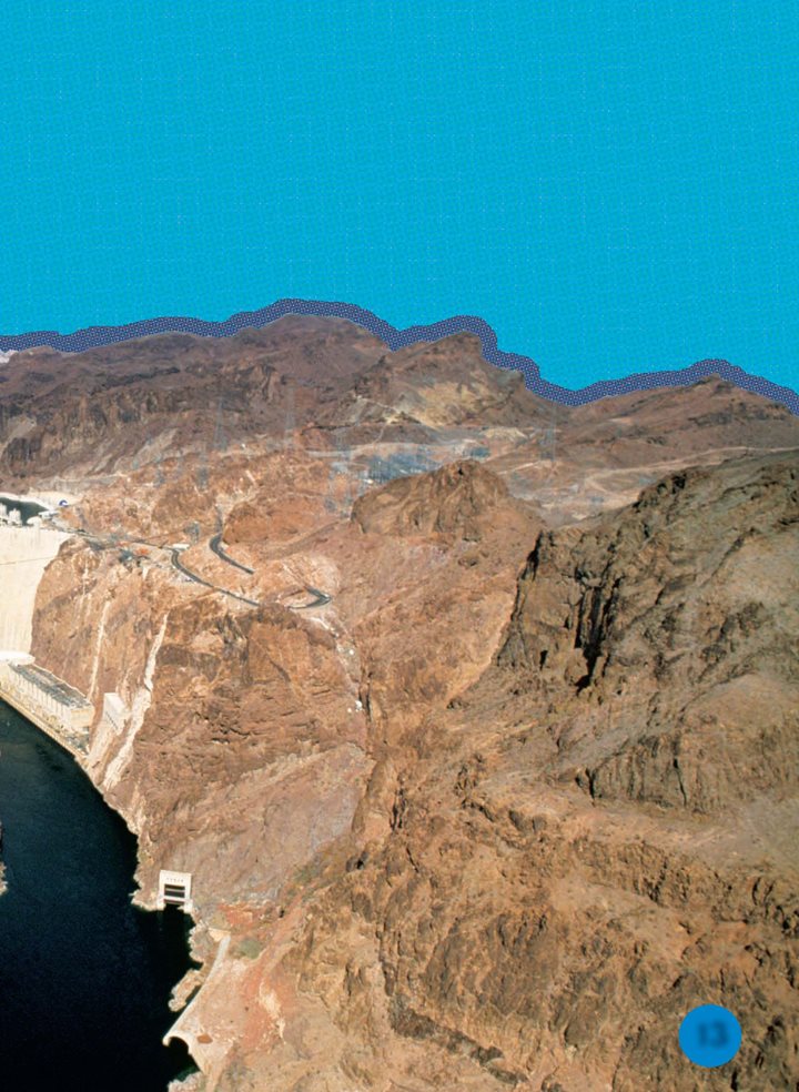 It sits between the states of Nevada and Arizona Lake Mead provides - photo 14