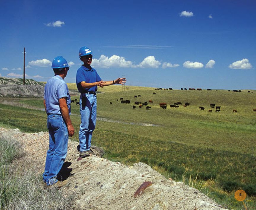 Workers clear the land Workers bring bulldozers to land that may have oil - photo 5