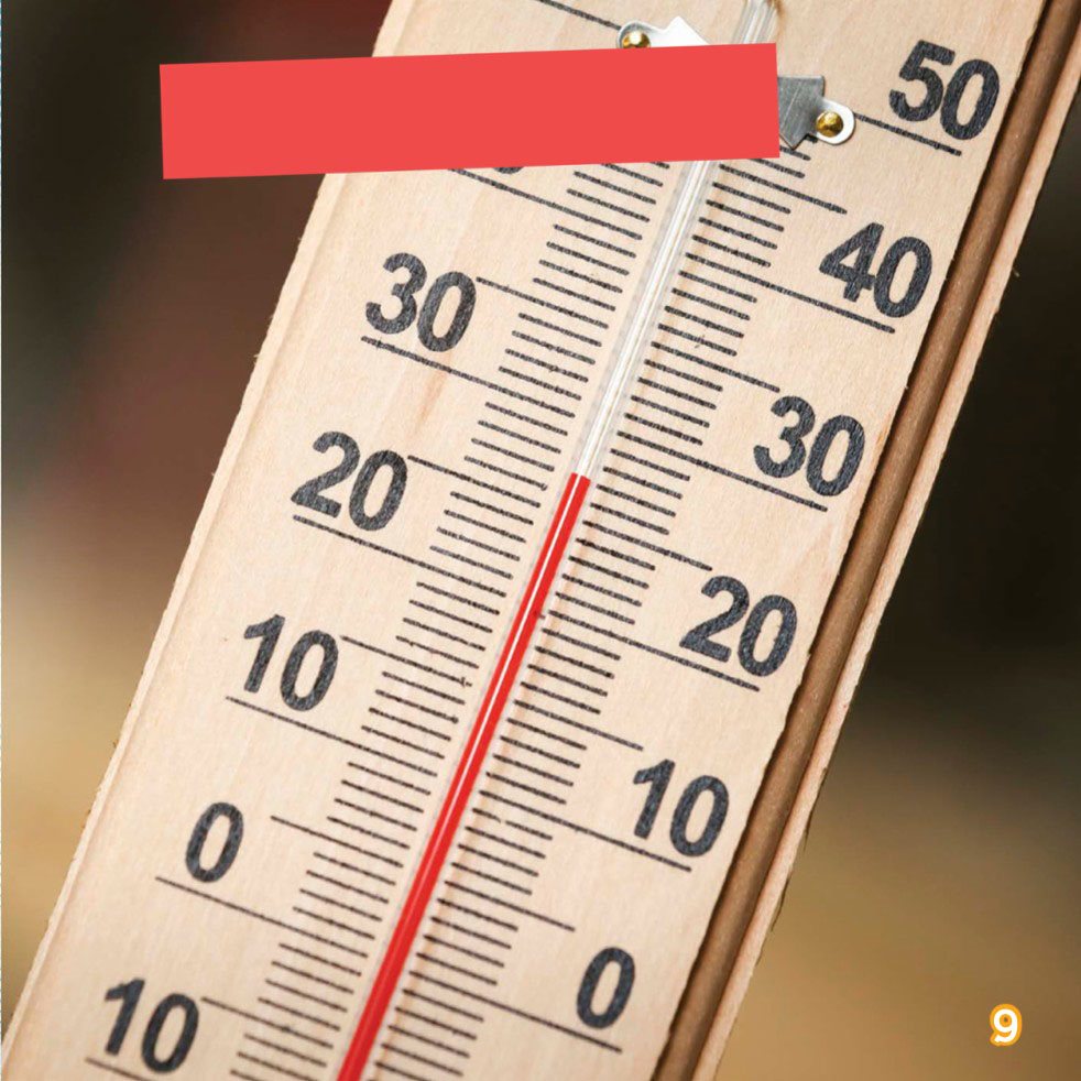This thermometer measures degrees Using Fahrenheit One - photo 11