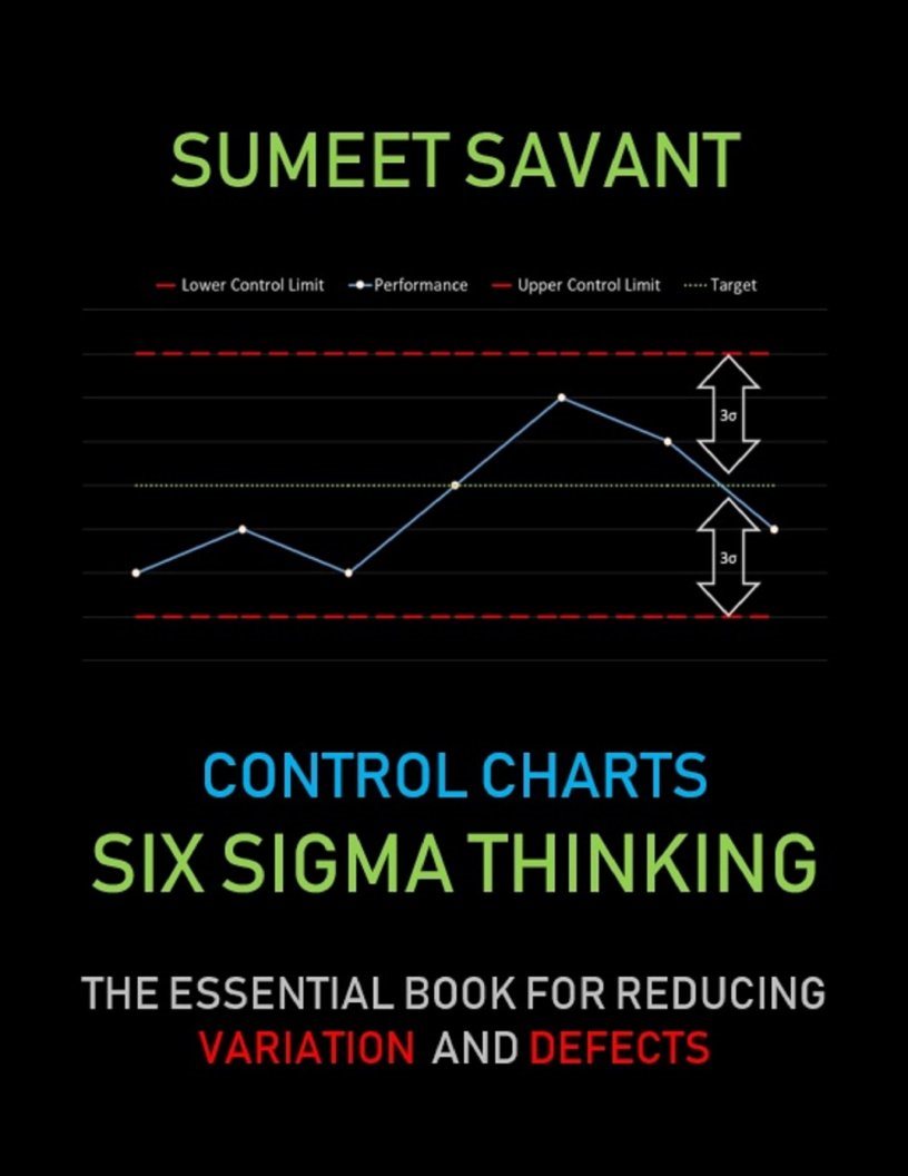 Table of Contents Start Control Charts Six Sigma Thinking Series Sumeet Savant - photo 1