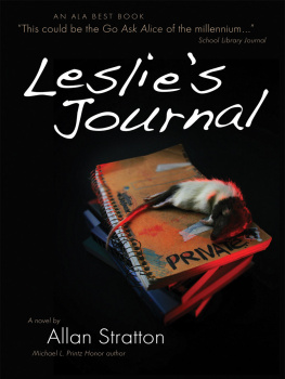 Allan Stratton Leslies Journal