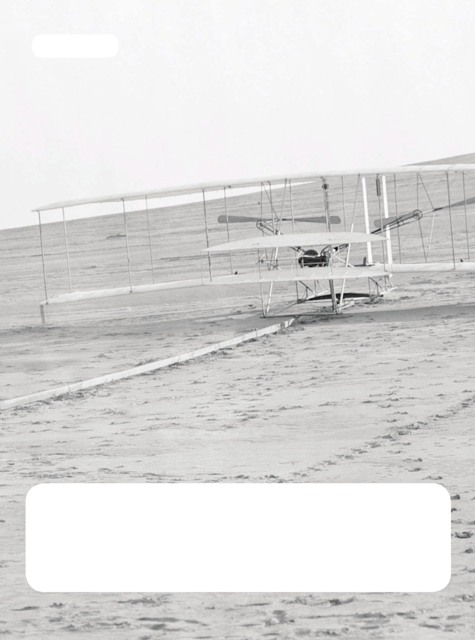 In 1903 the Wright brothers took the Flyer to the sand dunes near Kitty - photo 10