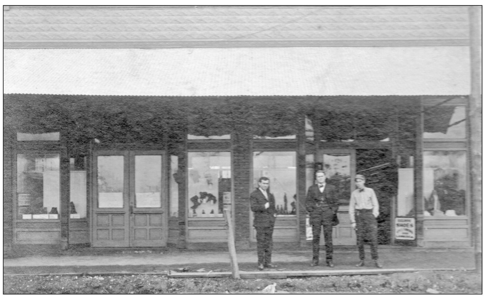 This c 1910 photograph was taken in the Brinkley business district in front of - photo 6