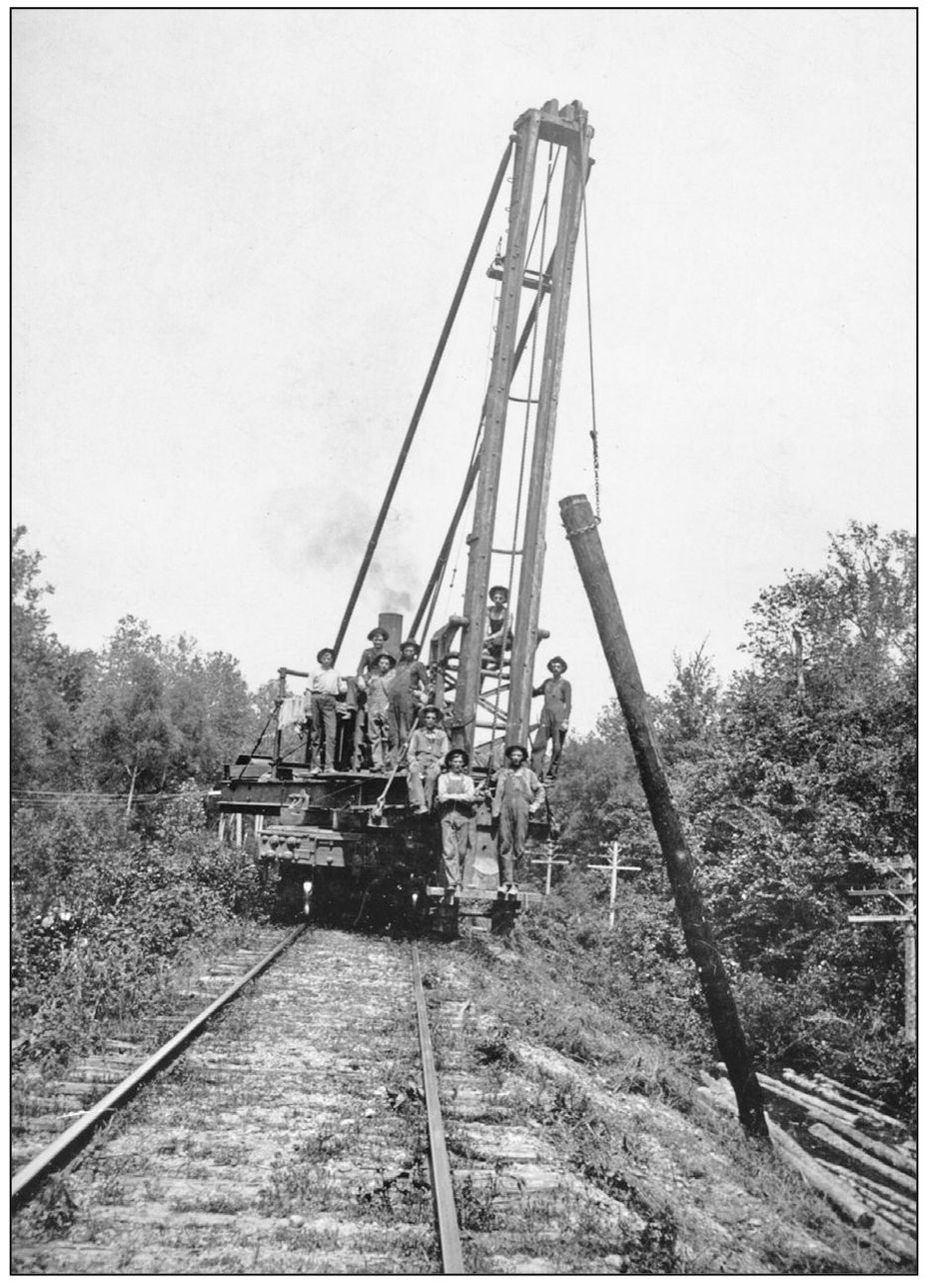 These railroad work crews are believed to be working on the Batesville and - photo 8