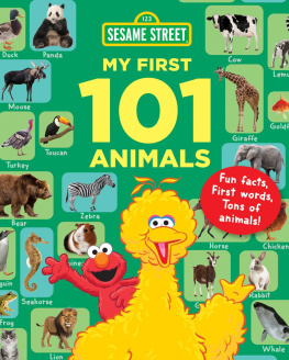 Sky Pony Press - Sesame Street My First 101 Animals