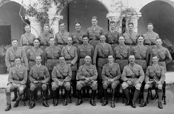 12 Bareilly Royal Berkshire officers MD middle row four from end Rifles - photo 14