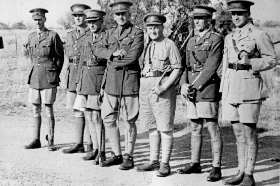 17 South Africa 1937 MD far left with fellow instructors Dempsey Family - photo 19