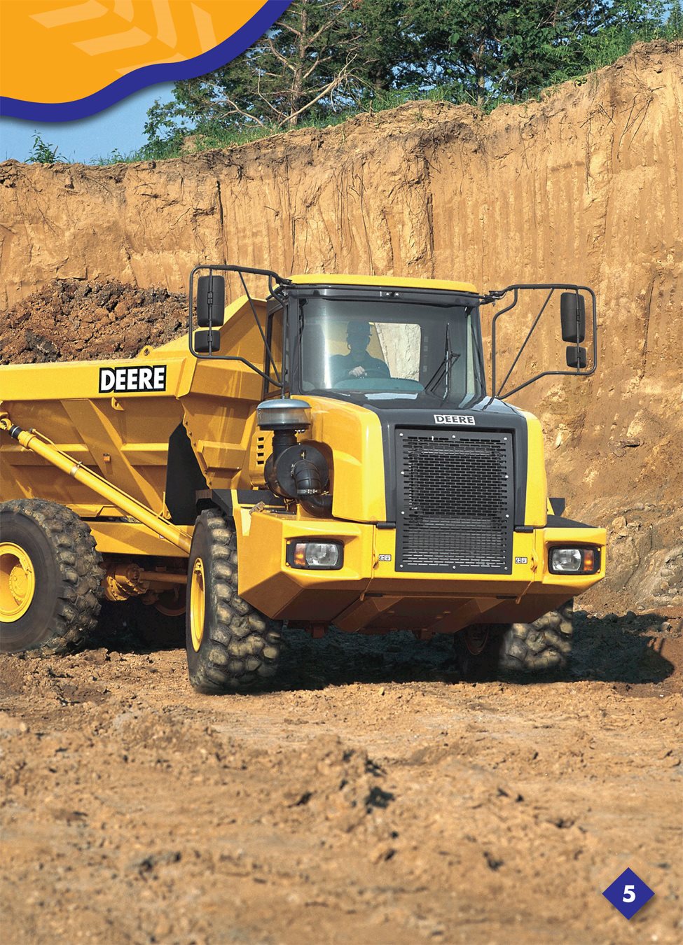 The dump truck has a cab the place where the driver sits A worker sits - photo 5