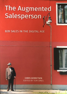 Chris Gerretsen - The Augmented Salesperson: B2B Sales in the Digital Age