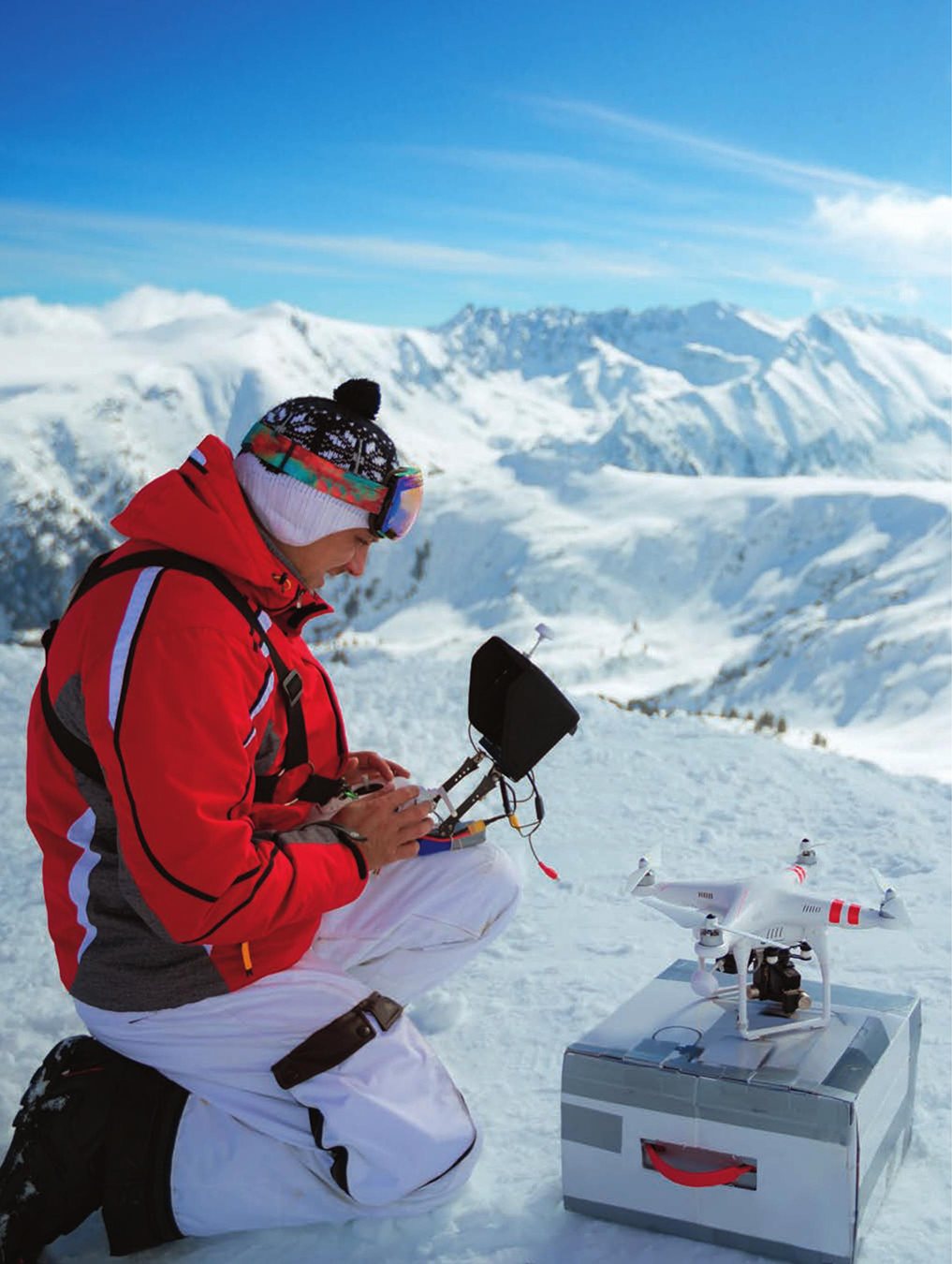 CHAPTER WHAT IS A DRONE Y ou look down at a snow-covered mountain Like - photo 5