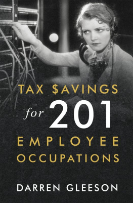Darren Gleeson - Tax Savings for 201 Employee Occupations