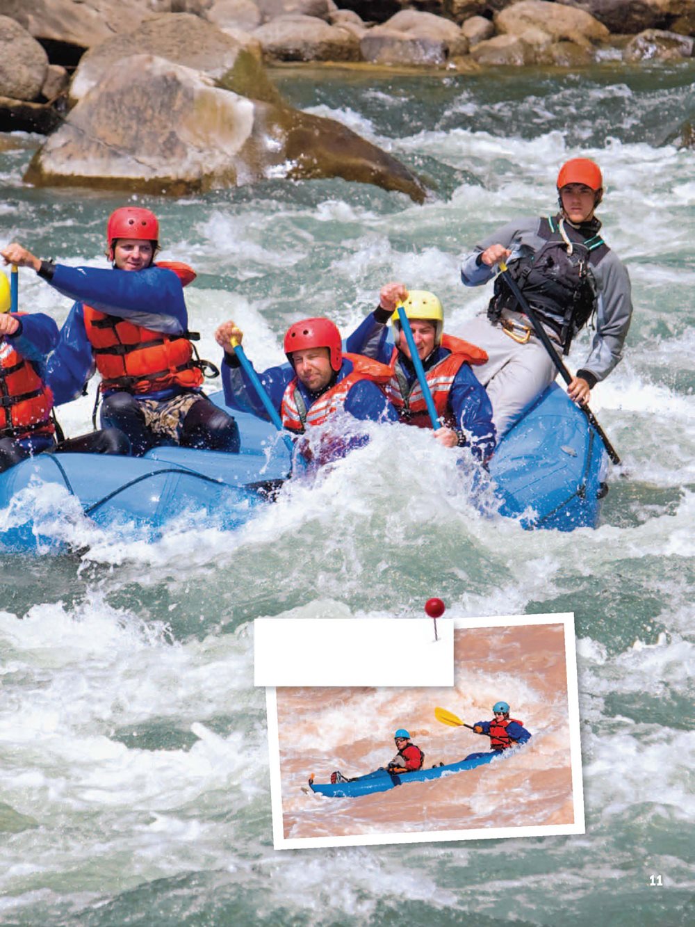 Experienced white- water rafters often travel in smaller boats designed for - photo 11