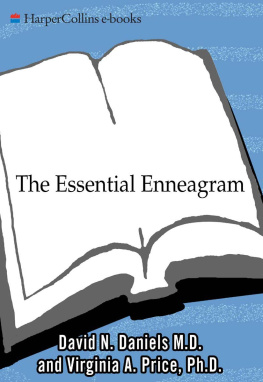 David Daniels - The Essential Enneagram: The Definitive Personality Test and Self-Discovery Guide