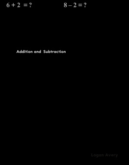 Logan Avery - Fun and Games: Bubbles: Addition and Subtraction