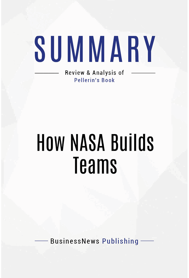 Book Presentation How Nasa Builds Teams by Charles J Pellerin Book - photo 2