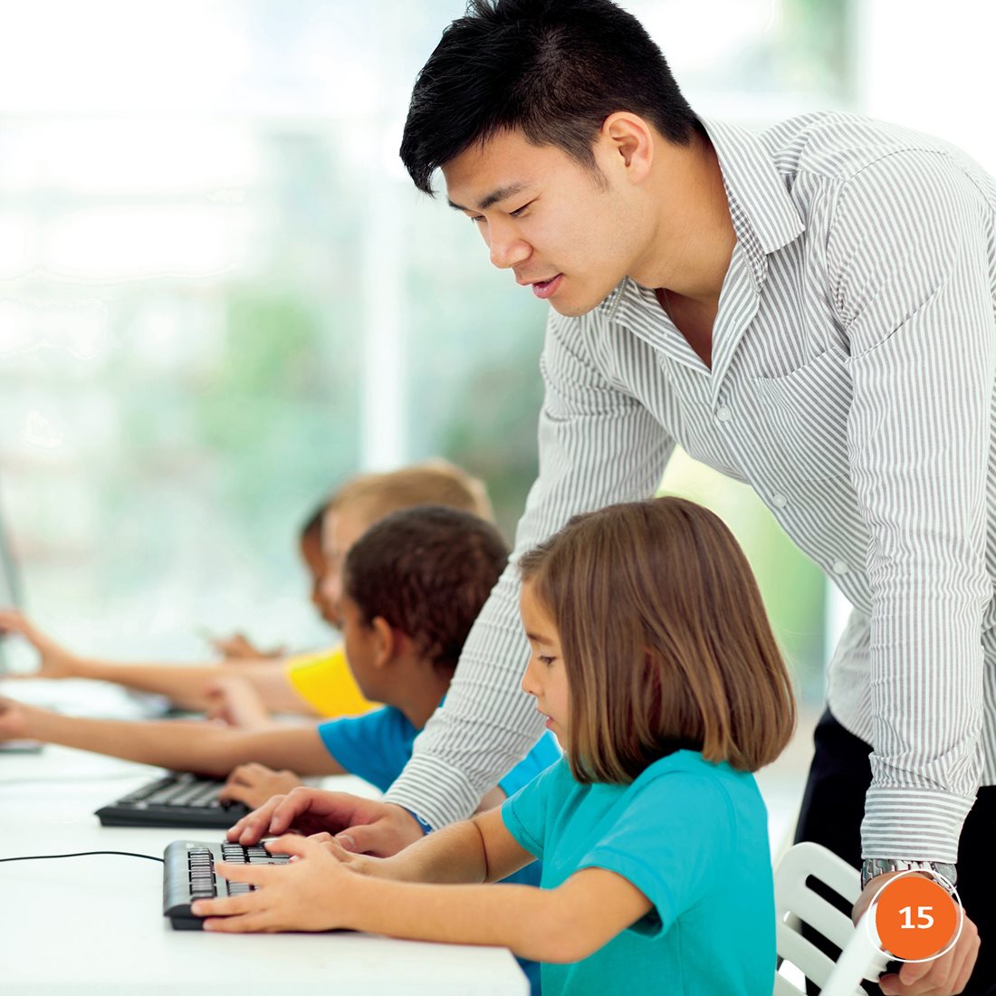 Teachers work long days They watch students during recess They meet with - photo 15