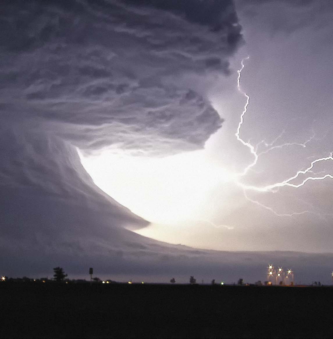 ALTHOUGH A SUPERCELL THUNDERSTORM IS THE LEAST COMMON TYPE OF THUNDERSTORM IT - photo 10