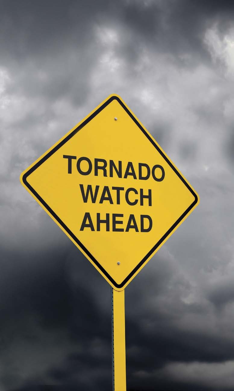 A TORNADO WATCH IS ISSUED TO LET CITIZENS KNOW THEIR AREA HAS CONDITIONS THAT - photo 6