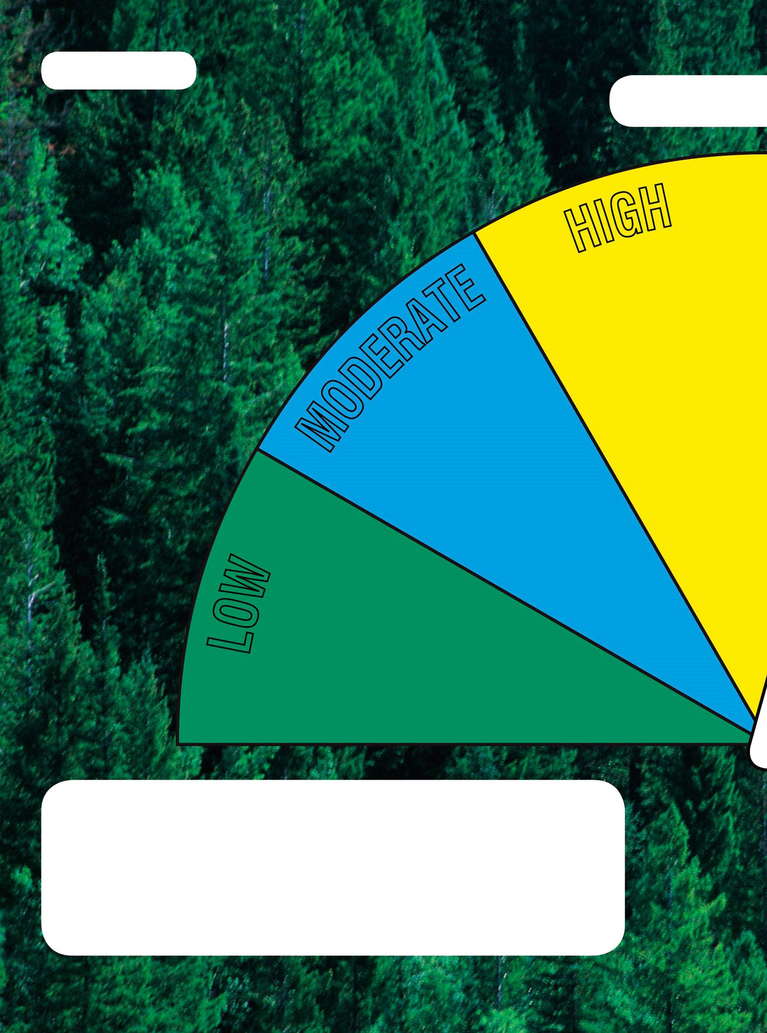 L O W M O D E R A T E H I G H Fire Danger Today You would use a dial graph - photo 16