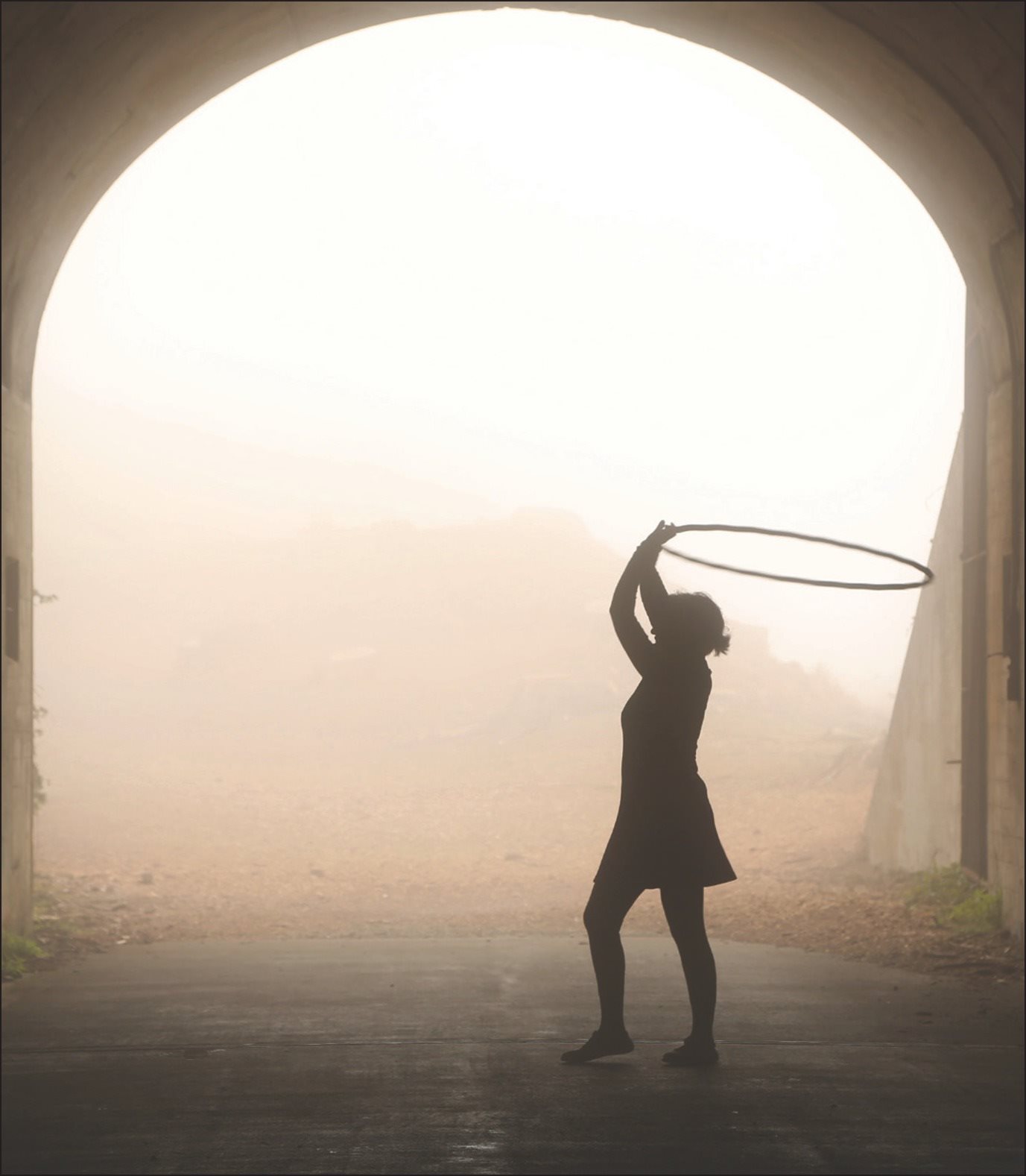 The author hoopdancing at the Marin Headlands in California Contents - photo 4