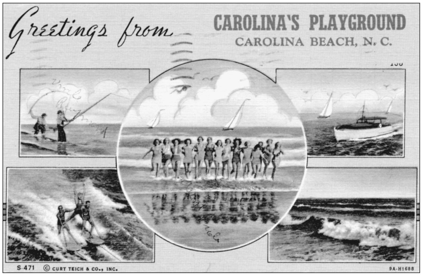 CAROLINAS PLAYGROUND An aunt and uncle sent this card to their young nephew in - photo 5