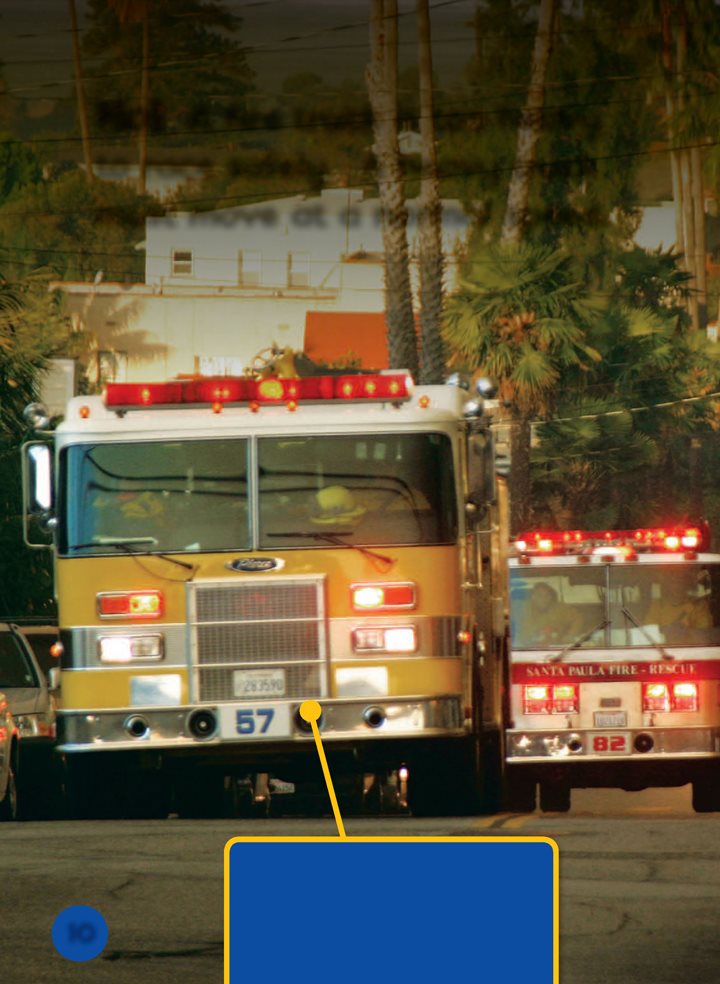 No A fire truck is too heavy to race safely A heavy truck must move at - photo 11