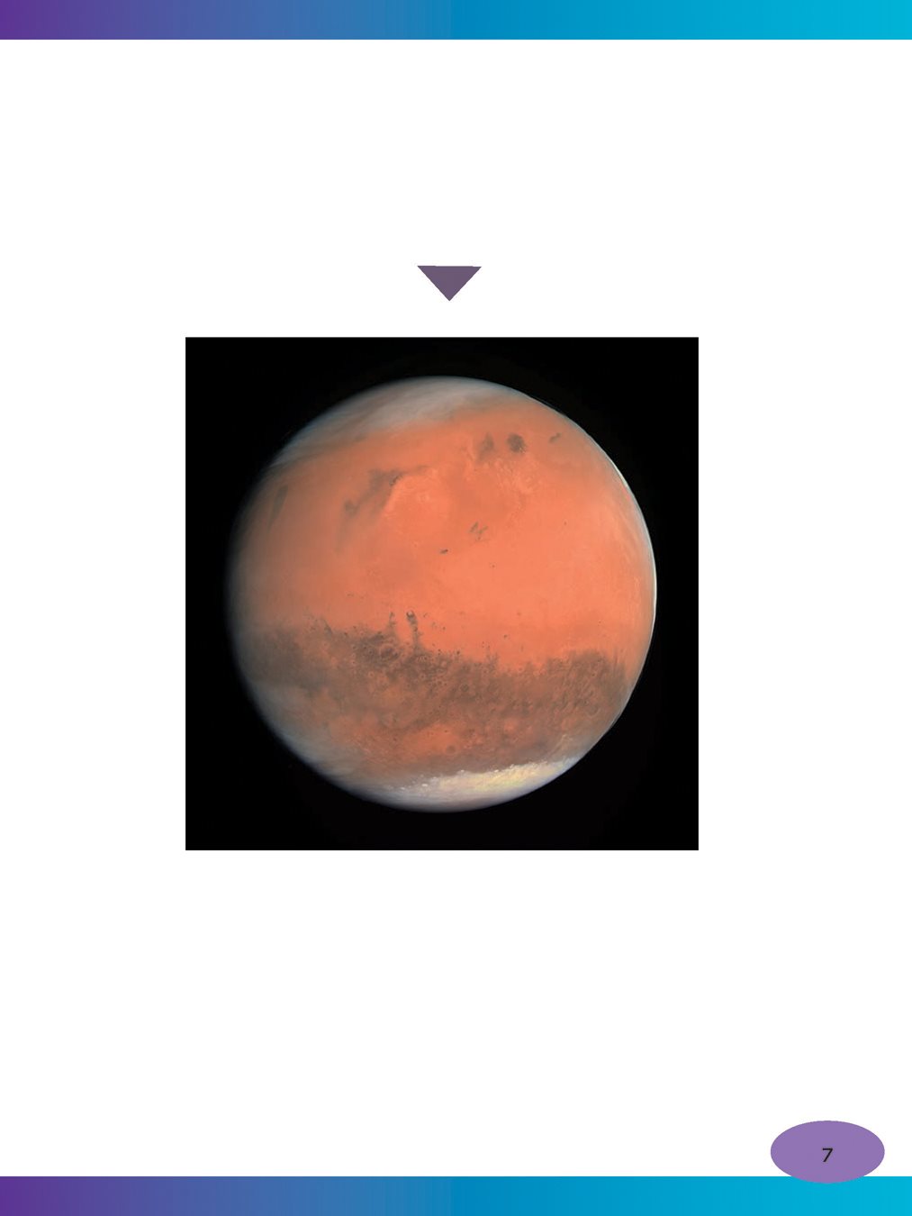 MARS IS RED BECAUSE OF ALL THE IRON ON ITS SURFACE Fourth Planet from the - photo 9