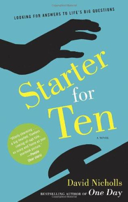 David Nicholls - Starter for Ten