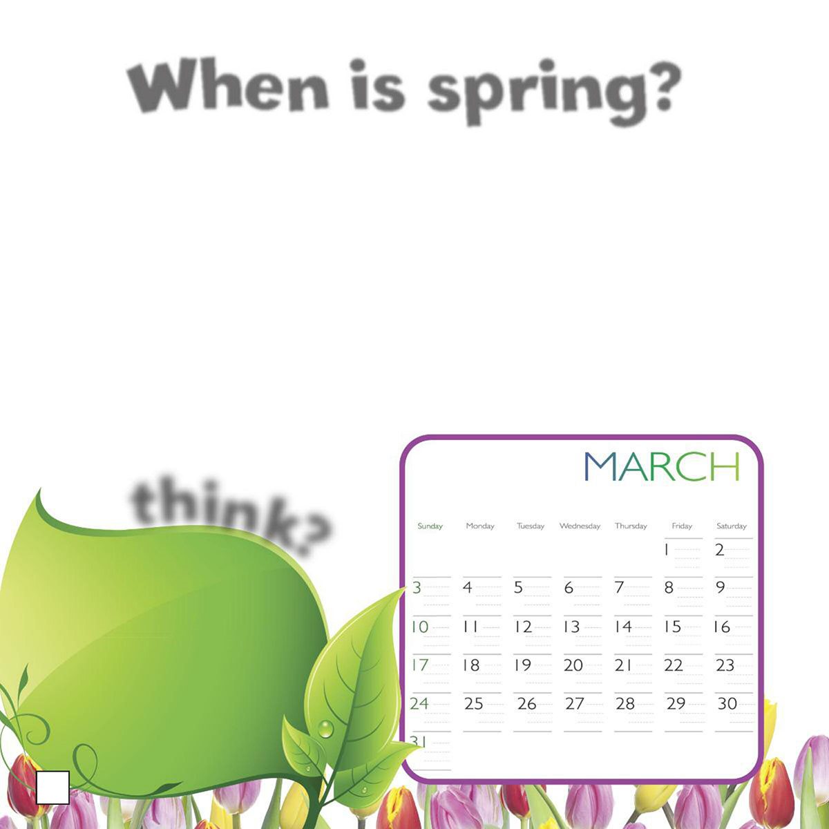 When is spring In North America the first day of spring is in March Like - photo 10