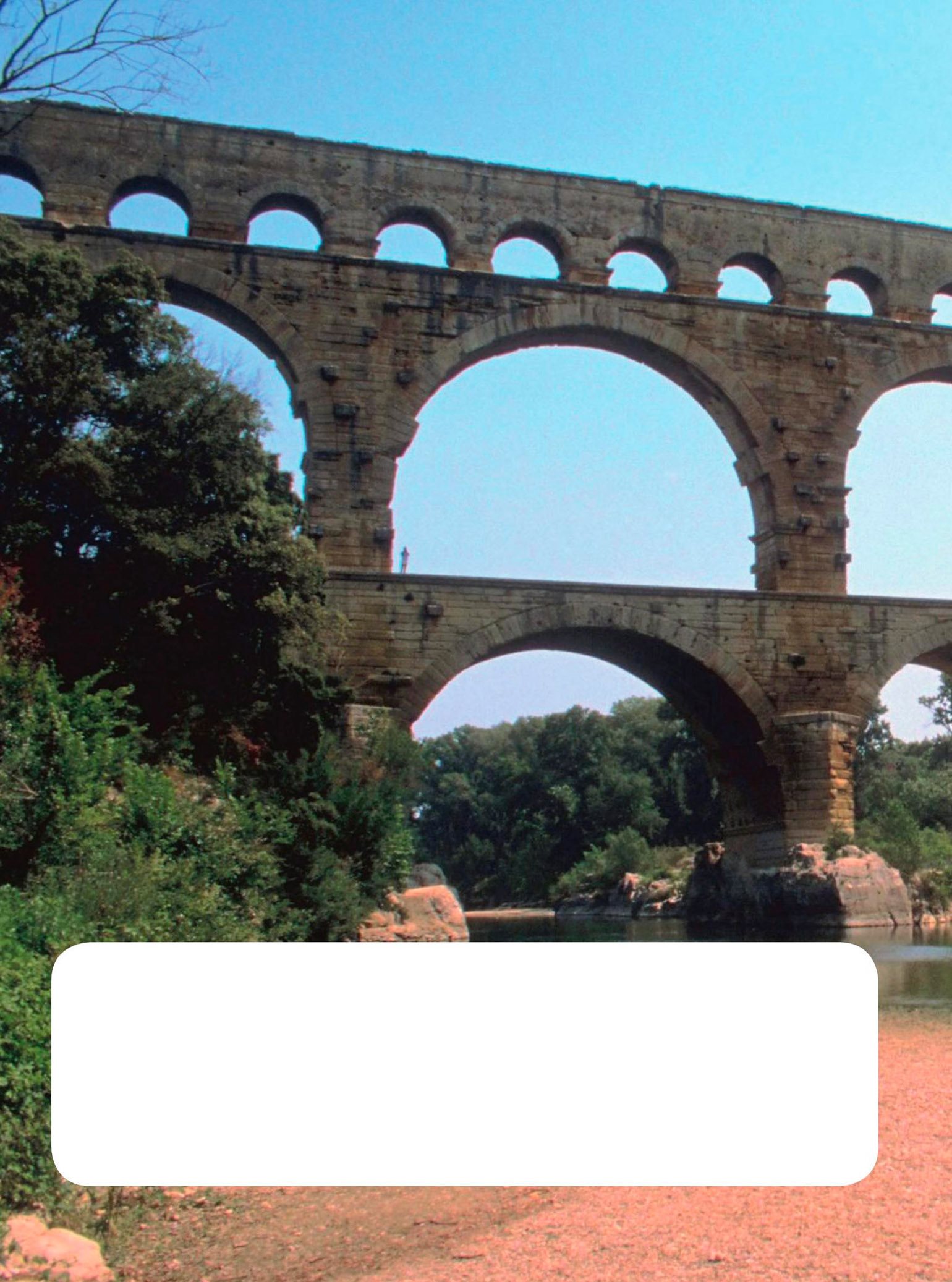 An arch bridge is built from stone brick concrete or metal Huge blocks - photo 10