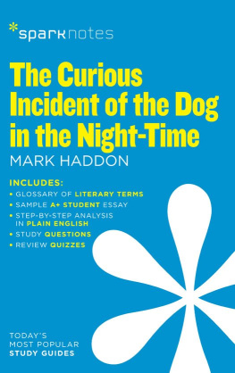 SparkNotes The Curious Incident of the Dog in the Night-Time