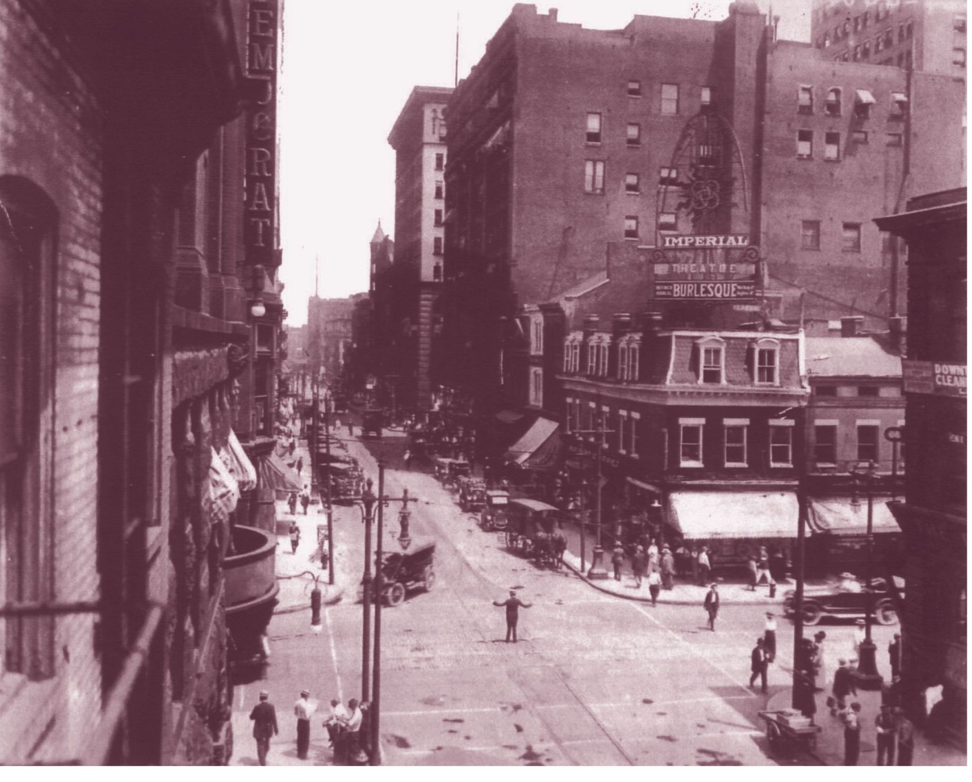 The Imperial Burlesque Theater was located on the northeast corner of Sixth and - photo 17