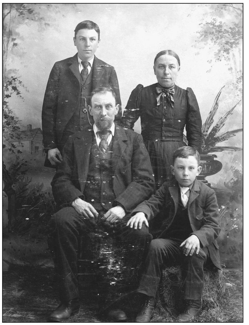 This photograph is of the John and Catherine Stickley Claus family Shown - photo 6