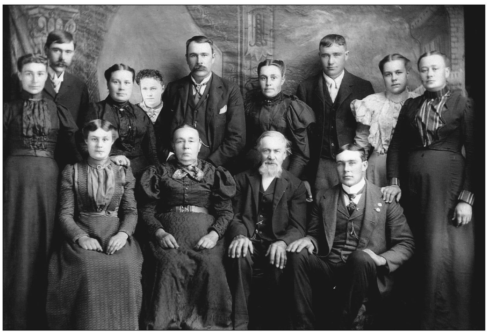 This photograph is of the John and Catherine Strickfaden Drier family Shown - photo 7