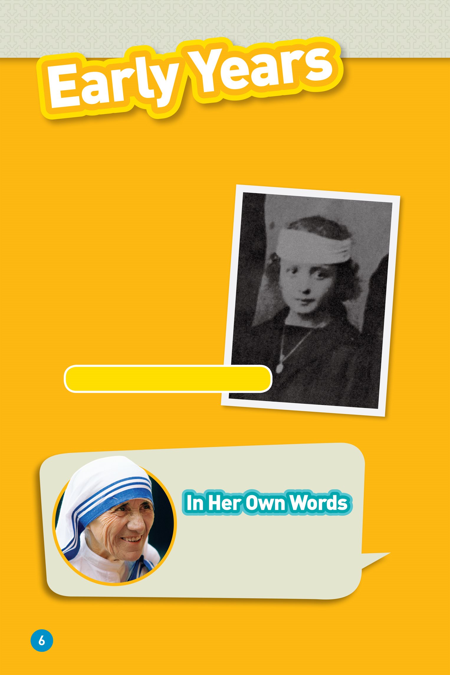 As a child Mother Teresa was known as Agnes Gonxha Bojaxhiu AG- nes gon- - photo 8
