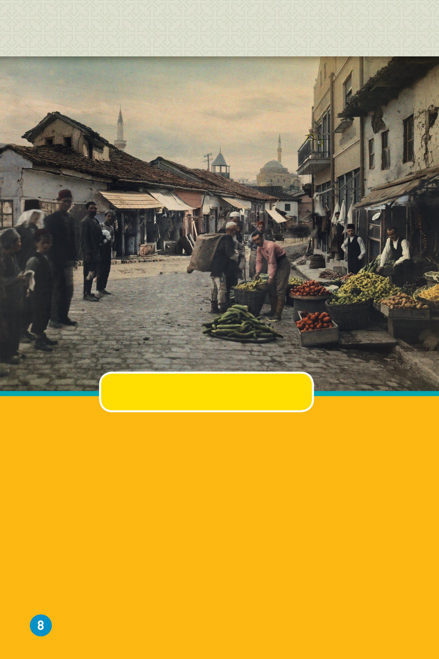 a vegetable vendor in one of the streets of Skopje where Agnes grew up Agnes - photo 10