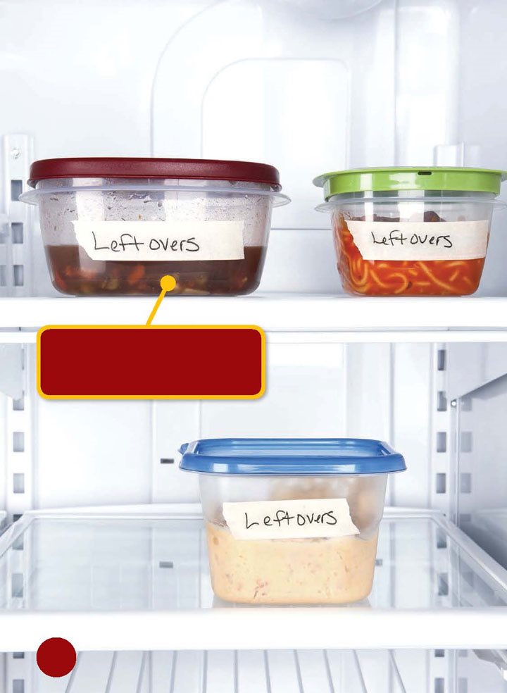 Many foods should be stored in the refrigerator Cold temperatures slow - photo 16