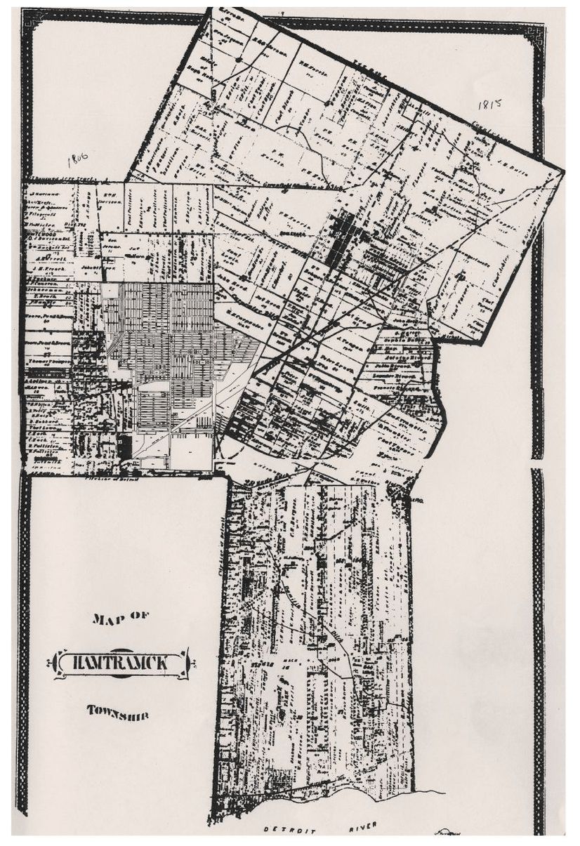 In 1798 Hamtramck was formed as a township that stretched from the Detroit - photo 4