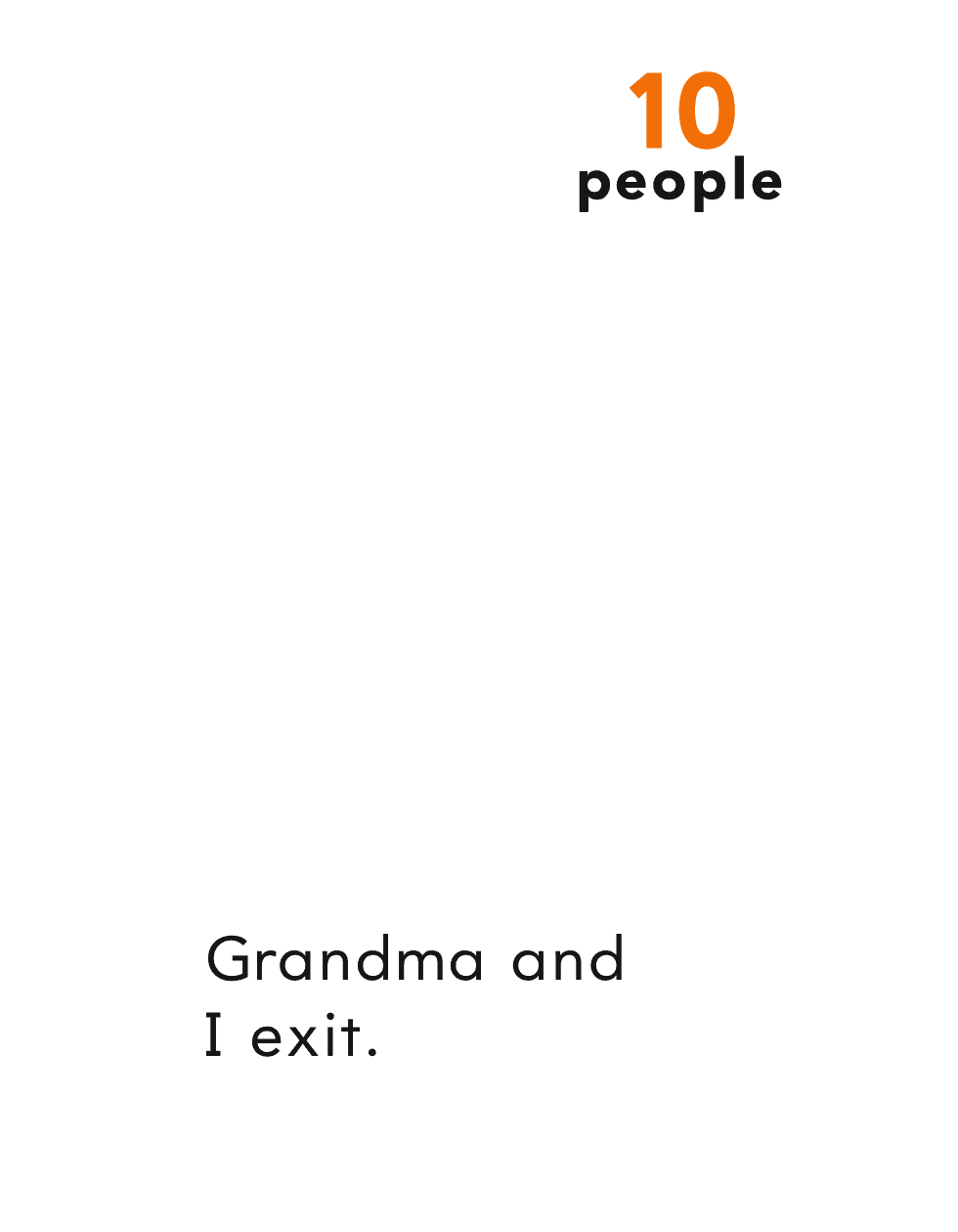 Grandma and I exit people Goodbye - photo 26