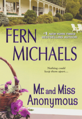 Fern Michaels Mr. and Miss Anonymous