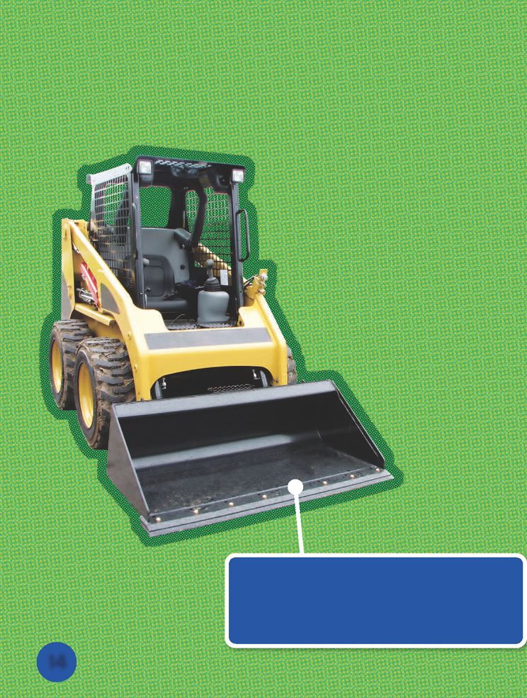 Skid-steer loaders have buckets with flat bottoms They can scoop or - photo 15