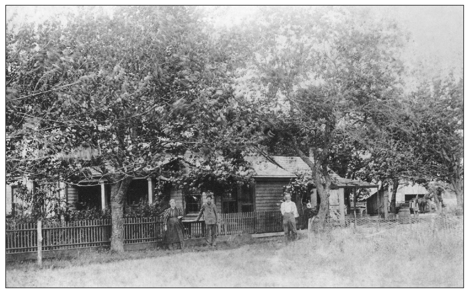 TUTTLE HOMESTEAD Joshua and Christiana Tuttle stand with their son Jesse in - photo 6