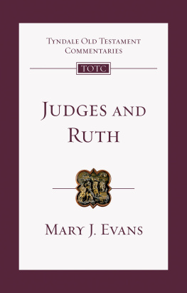 Mary J. Evans Judges and Ruth