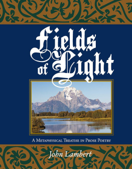 John Lambert Fields of Light: A Metaphysical Treatise in Prose Poetry