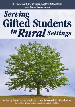 Tamra Stambaugh - Serving Gifted Students in Rural Settings