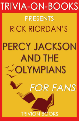 Trivion Books Percy Jackson and the Olympians: By Rick Riordan