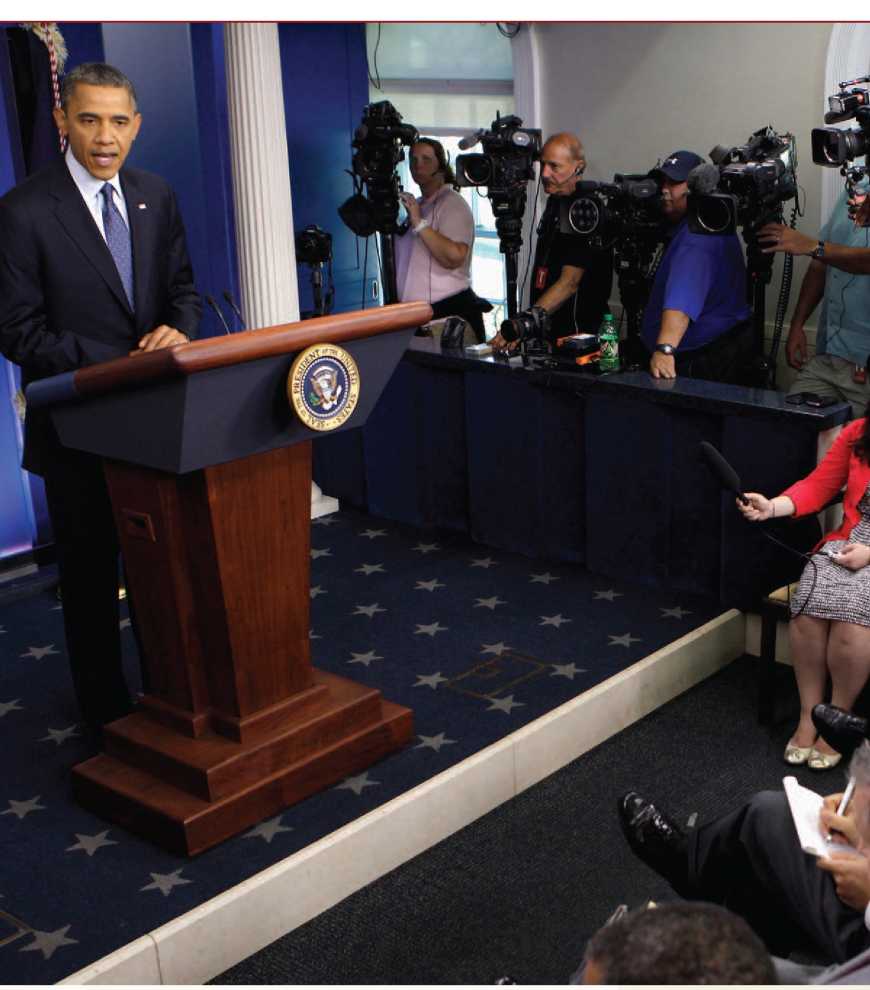 President Barack Obama briefs the press on the state of the economy Ideally - photo 6