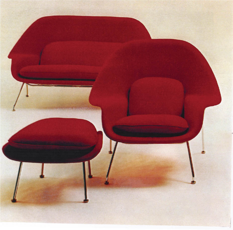 Plate 1 Womb Collection by Eero Saarinen 1948 Florence Knoll Basset - photo 2