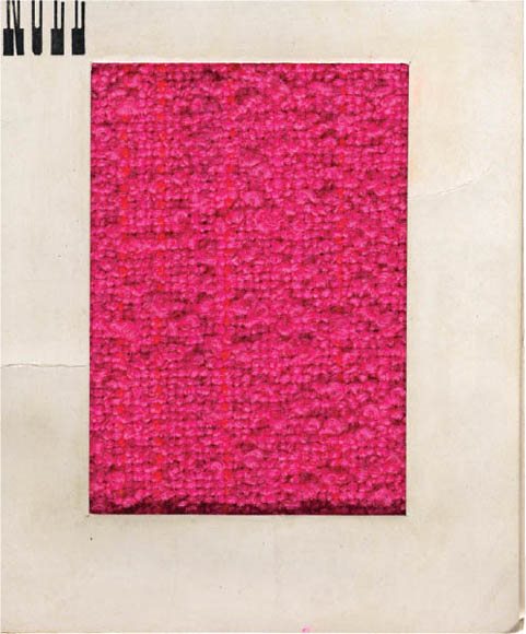 Plate 10 Handwoven wool textile sample by Evelyn Hill Anselevicius circa - photo 11