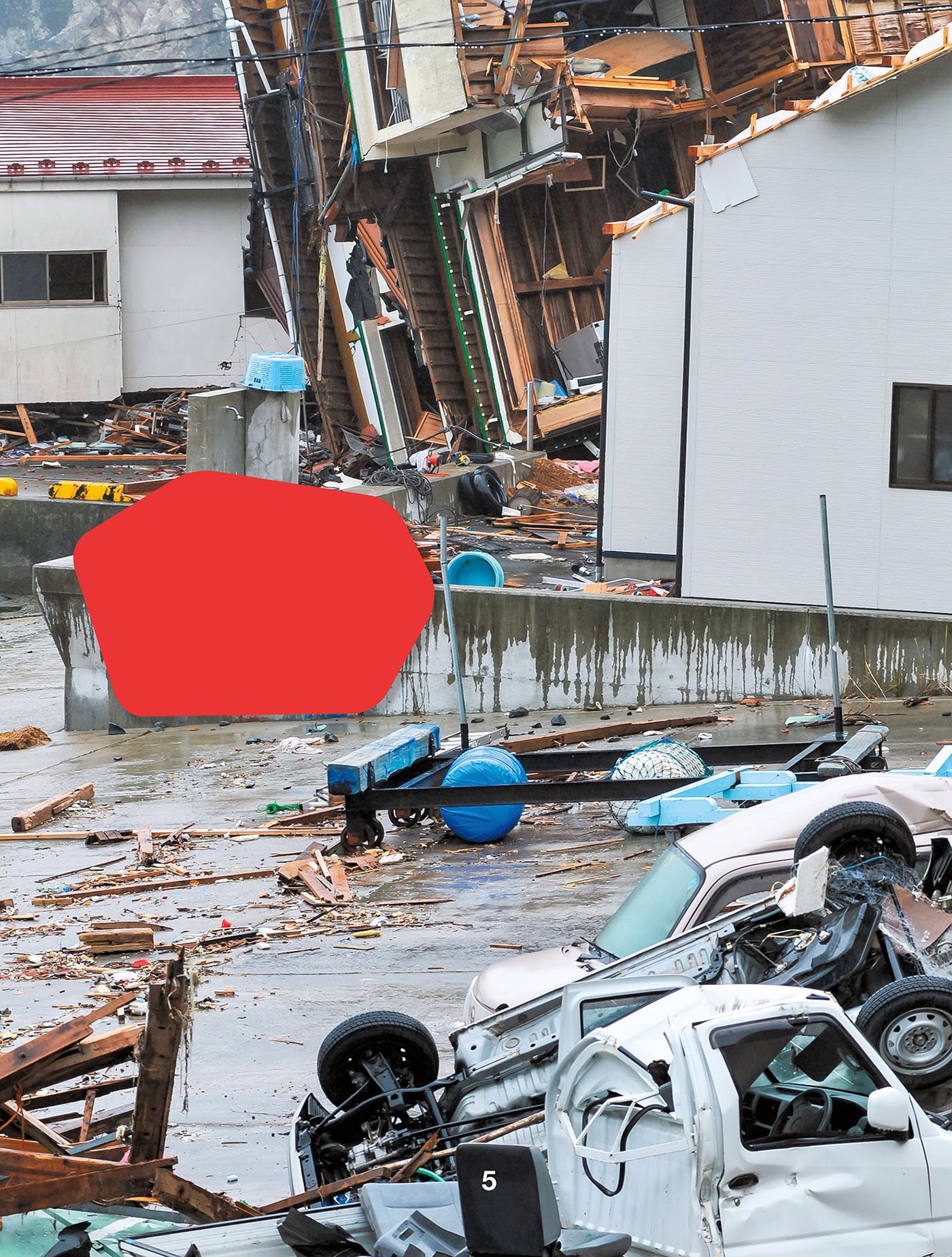 The storm waves caused by some earthquakes can destroy houses - photo 6